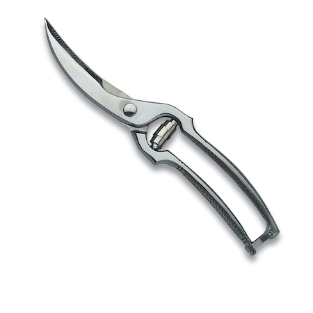 Swiss Army Brands Kitchen Poultry Shear, 4In Locking Blade, Hammered Texture Handle, Ss Specialty Knives & Tools VIC-7.6345